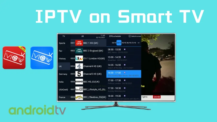 IPTV on Smart TV