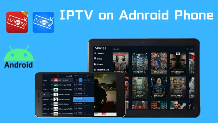 iptv-on-android-phone