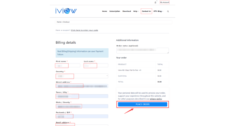 The Easy Way to Register and Purchase iviewHD IPTV2-3-2